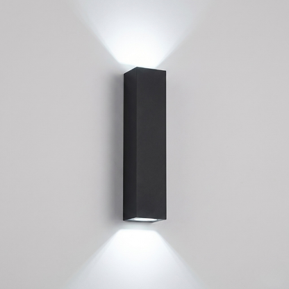 Waterproof LED Outdoor Wall Light – Up & Down Rectangular Garden Light