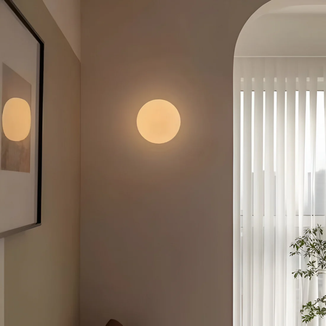 Glass Indoor Wall Lamp