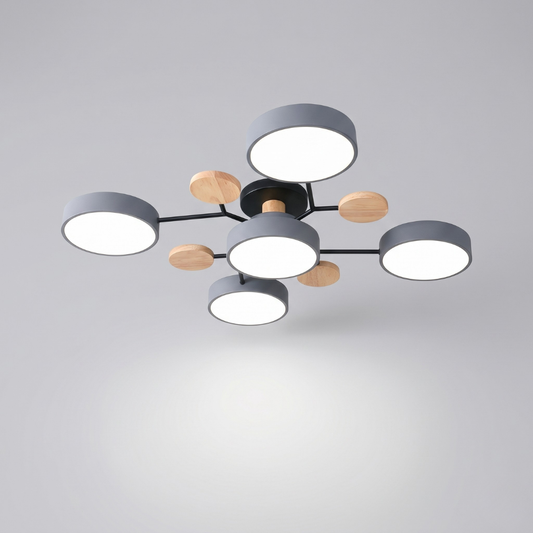 Scandinavian Branched Ceiling Lamp