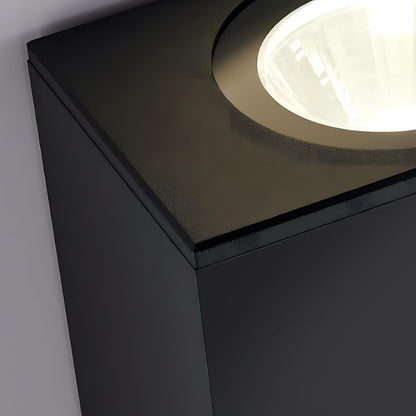 Waterproof LED Outdoor Wall Light – Up & Down Rectangular Garden Light